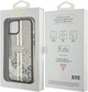 Панель Guess Liquid Glitter Gold Stripes для Apple iPhone 15 Plus/14 Plus Black (GUHCP15MLFCSEGK) - зображення 8