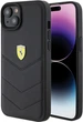 Панель Ferrari Quilted Metal Logo для Apple iPhone 15 Plus/14 Plus Black (FEHCP15MRDUK) - зображення 1