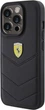 Etui Ferrari Quilted Metal Logo do Apple iPhone 15 Pro Black (FEHCP15LRDUK) - obraz 2