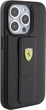 Etui Ferrari Grip Stand Metal Logo do Apple iPhone 15 Pro Black (FEHCP15LGSPSIK) - obraz 5