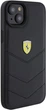 Панель Ferrari Quilted Metal Logo для Apple iPhone 15 Plus/14 Plus Black (FEHCP15MRDUK) - зображення 4