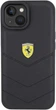 Etui Ferrari Quilted Metal Logo do Apple iPhone 15/14/13 Black (FEHCP15SRDUK) - obraz 3