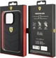 Etui Ferrari Quilted Metal Logo do Apple iPhone 15 Pro Black (FEHCP15LRDUK) - obraz 8