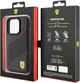 Etui Ferrari Perforated Waves Metal Logo do Apple iPhone 15 Pro Black (FEHCP15LPWAK) - obraz 8