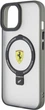 Etui Ferrari Ring Stand 2023 Collection MagSafe do Apple iPhone 15/14/13 Black (FEHMP15SUSCAK) - obraz 6