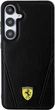 Etui Ferrari Hot Stamp V Lines MagSafe do Samsung Galaxy S24 Black (FEHMS24SP3BAK) - obraz 3