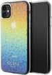 Etui Guess IML Faceted Mirror Disco Iridescent do Apple iPhone 11/Xr Multicolor (GUHCN61HDECMI) - obraz 1