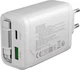 Зарядное устройство для Canyon OnCharge 65RC Build-In Cable USB-C 65W 1xPD 1xQC White (CNS-CURC65ACB) - изображение 6