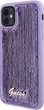 Etui Guess Sequin Script Metal do Apple iPhone 11/Xr Purple (GUHCN61PSFDGSU) - obraz 2
