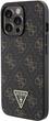 Etui Guess 4G Triangle Metal Logo do Apple iPhone 14 Pro Black (GUHCP14LPG4GPK) - obraz 2