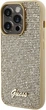 Etui Guess Disco Metal Script do Apple iPhone 14 Pro Gold (GUHCP14LPMSDGSD) - obraz 2