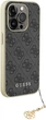 Etui Guess 4G Charms Collection do Apple iPhone 15 Pro Grey (GUHCP15LGF4GGR) - obraz 4