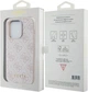 Панель Guess 4G Metal Gold Logo для Apple iPhone 15 Pro Pink (GUHCP15LG4GFPI) - зображення 8