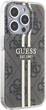 Панель Guess IML 4G Gold Stripe для Apple iPhone 15 Pro Brown (GUHCP15LH4PSEGW) - зображення 4