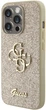 Etui Guess Glitter Script Big 4G do Apple iPhone 15 Pro Gold (GUHCP15LHG4SGD) - obraz 2