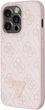 Панель Guess Crossbody 4G Metal Logo для Apple iPhone 15 Pro Pink (GUHCP15LP4TDSCPP) - зображення 2