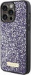 Панель Guess Rhinestone Metal Logo для Apple iPhone 15 Pro Purple (GUHCP15LPFGSBSP) - зображення 2