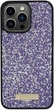 Панель Guess Rhinestone Metal Logo для Apple iPhone 15 Pro Purple (GUHCP15LPFGSBSP) - зображення 3