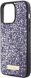 Панель Guess Rhinestone Metal Logo для Apple iPhone 15 Pro Purple (GUHCP15LPFGSBSP) - зображення 6