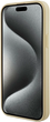 Etui Guess Leather 4G Metal Logo Strass do Apple iPhone 13/14/15 Gold (3666339151003) - obraz 5