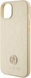 Etui Guess Leather 4G Metal Logo Strass do Apple iPhone 13/14/15 Gold (3666339151003) - obraz 6