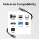 Патч корд сетевой кабель LAN RJ45 Vention Ethernet Patch Cable (1.5m, 1Gbps, Cat5e, UTP). Black - изображение 6