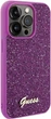 Etui Guess Disco Metal Script do Apple iPhone 15 Pro Fuchsia (GUHCP15LPMSDGSF) - obraz 4
