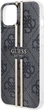 Панель Guess IML 4G Gold Stripe для Apple iPhone 15 Plus/14 Plus Black (GUHCP15MH4PSEGK) - зображення 6