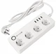 Listwa sieciowa Kruger&Matz KM2250 4 gniazda typu niemieckiego i 4xUSB 2100 mA Connect P6 Tuya (5901890122207) - obraz 4