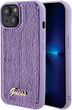 Etui Guess Sequin Script Metal do Apple iPhone 15/14/13 Purple (GUHCP15SPSFDGSU) - obraz 1