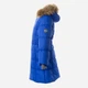 Детское зимнее пальто для девочки Huppa Yacaranda 12030030-70035 128 см Синее (4741632039384) - изображение 3