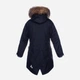Подростковое зимнее пальто для девочки Huppa Vivian 1 12490120-00009 152 см Черное (4741468795782) - изображение 2