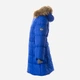 Детское зимнее пальто для девочки Huppa Yacaranda 12030030-70035 134 см Синее (4741632039391) - изображение 3