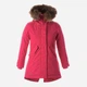Подростковое зимнее пальто для девочки Huppa Vivian 1 12490120-00063 152 см Розовое (4741468739618) - изображение 1