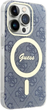 Панель Guess IML 4G MagSafe для Apple iPhone 15 Pro Blue (3666339194642) - зображення 3