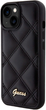 Etui Guess Quilted Metal Logo do Apple iPhone 15/14/13 Black (3666339149604) - obraz 2