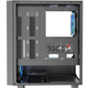 Геймерський корпус для ПК Miditower, сталь та пластик, ARGB підсвічування, ATX/Micro ATX/Mini-ITX, чорний - зображення 4