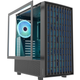 Геймерський корпус для ПК Miditower, сталь та пластик, ARGB підсвічування, ATX/Micro ATX/Mini-ITX, чорний - зображення 6