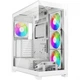Игровой корпус для ПК с A-RGB подсветкой, стекло, поддержка ATX/MicroATX/ITX, белый - изображение 1