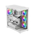 Игровой корпус для ПК с A-RGB подсветкой, стекло, поддержка ATX/MicroATX/ITX, белый - изображение 8