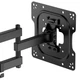 Кронштейн для ТВ AGN AGN43-222P з поворотом/два коліна/23"-43"/30 кг/max.VESA 200x200/Black - изображение 2