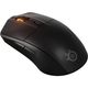 Беспроводная игровая мышь с RGB подсветкой SteelSeries, 18000 DPI, оптическая, черная, большая - изображение 2