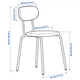 Стілець SANDSBERG, ІКЕА (Ікея) 406.052.53 - изображение 6