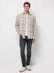 Рубашка хлопковая мужская Colin's CL1076286BEI S Beige (8684112963129) - изображение 3