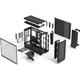 Корпус компьютерный с тонированным стеклом Fractal Design Meshify 3 XL Extended ATX сталь Black TG Light Tint (FD-C-MES3X-02) - изображение 9