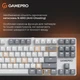 Клавиатура GamePro Genesis Metallic MK110W Outemu Red Swithes USB White - изображение 16