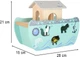 Drewniany sorter KIK Lulilo Arka Noego statek zwierzątka 9 elementów KX3074 (5903039767324) - obraz 4