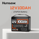 Акумулятор Humsienk 100Ah Bluetooth LiFePO4 12V (HS12V100AH100BT) - изображение 2
