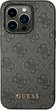Панель Guess 4G Metal Gold Logo для Apple iPhone 15 Pro Max Grey (3666339171773) - зображення 3