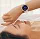 Смарт часы Smart Diamond Zodiac 2 Женские Приём звонка 2 ремешка Здоровье Спорт Gold - изображение 5